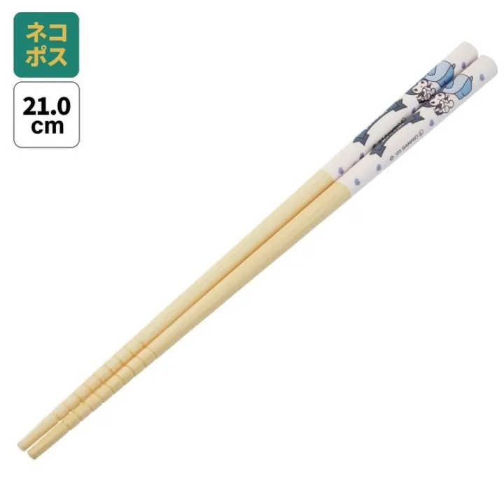 Bamboo Chopsticks 21cm - Kuromi